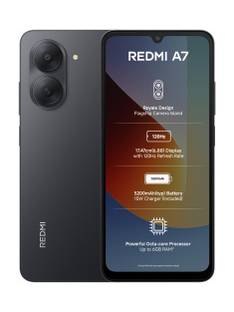 REDMI A7 (Black, 64 GB)