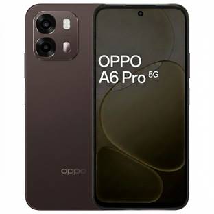 OPPO A6 Pro 5G (Cappuccino Brown, 128 GB)