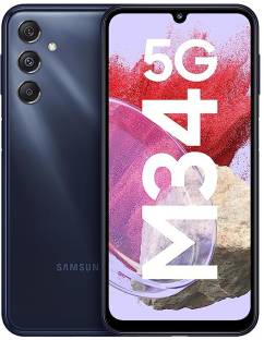 SAMSUNG Galaxy M34 5G without charger (Midnight Blue, 128 GB)
