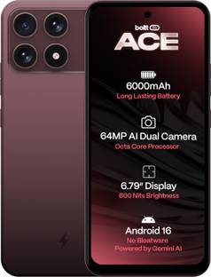 BOLTT ACE 5G (Burgundy Bliss, 64 GB)