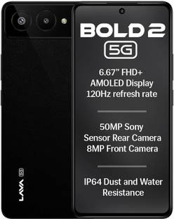 LAVA BOLD 2 5G (Midnight Black, 128 GB)