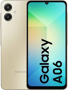 SAMSUNG Galaxy A06 (Gold, 64 GB)
