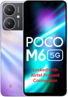 POCO M6 5G - Locked with Airtel Prepaid (Orion Blue, 128 GB)