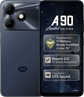 itel A90 (Starlit Black, 64 GB)