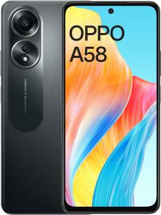 OPPO A58 (Glowing Black, 128 GB)