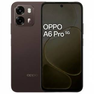 OPPO A6 Pro 5G (Cappuccino Brown, 256 GB)