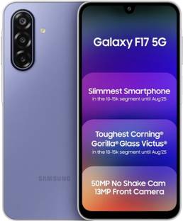 Samsung Galaxy F17 5G (Voilet Pop 128GB) (4GB RAM) (Voilet poo, 128 GB)