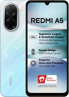 REDMI A5  - Locked with Airtel Prepaid (Pondicherry Blue, 64 GB)