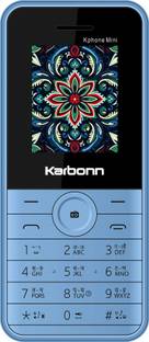 KARBONN Kphone Mini DS Keypad Mobile|1000 mAh Battery|0.3MP Camera|Expandable Upto 32 GB