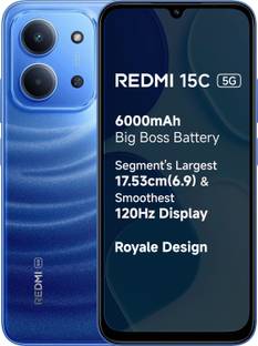 REDMI 15C 5G (Moonlight Blue, 128 GB)