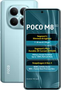 POCO M8 (Glacial Blue, 256 GB)