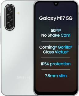 Samsung Galaxy M17 5G (Moonlight Silver, 128 GB)