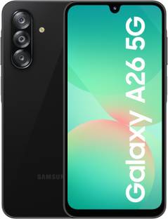 Samsung Galaxy A26 5G (Awesome Black, 256 GB)