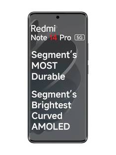 REDMI Note 14 Pro 5G (Titan Black, 128 GB)