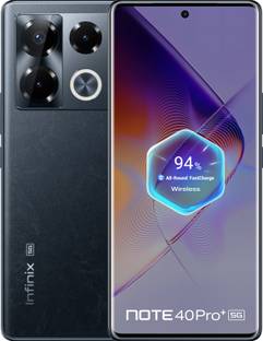 Infinix Note 40 Pro+ 5G (Obsidian Black, 256 GB)