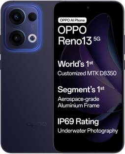 OPPO Reno13 5G (Luminous Blue, 256 GB)