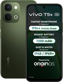 vivo T5x 5G (Cyber Green, 128 GB)