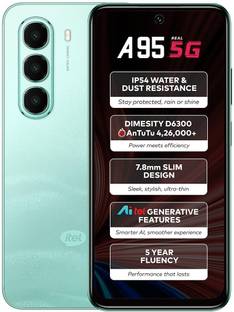 itel A95 5G+ AI Smartphone (WAVE GREEN, 128 GB)