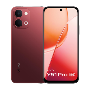 vivo Y51 Pro 5G (Festive Red, 256 GB)