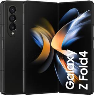 Add to Compare SAMSUNG Galaxy Z Fold4 5G (Phantom Black, 512 GB) 2.980 Ratings & 9 Reviews 12 GB RAM | 512 GB ROM 19.3 cm (7.6 inch) Full HD+ Display 50MP + 12MP + 10MP | 10MP Front Camera 4400 mAh Lithium Ion Battery Qualcomm Snapdragon 8+ Gen 1 Processor 1 Year Manufacturer Warranty for Device and 6 Months Manufacturer Warranty for In-Box Accessories ₹1,64,999 ₹1,87,999 12% off Free delivery Save extra with combo offers Upto ₹30,600 Off on Exchange