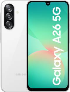 SAMSUNG Galaxy A26 5G (Awesome White, 256 GB)