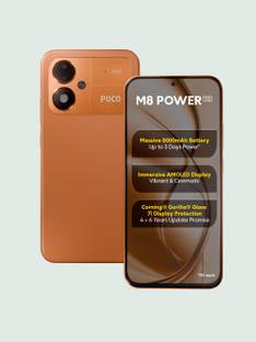 POCO M8 Power 5G (Blaze Orange, 128 GB)