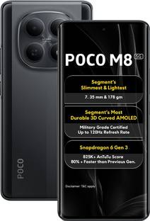 POCO M8 Charger in the Box (Carbon Black, 128 GB)