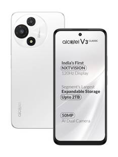 Alcatel V3 Classic 5G (Halo White, 128 GB)