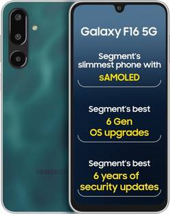 SAMSUNG Galaxy F16 5G (Glam Green, 128 GB)