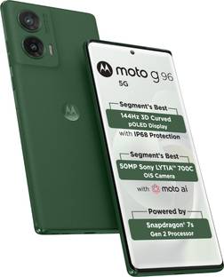 MOTOROLA G96 5G (Pantone Greener Pastures, 128 GB)