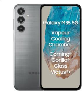 SAMSUNG Galaxy M35 5G (Thunder Grey, 128 GB)