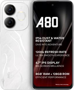 itel A80 (Glacier White, 128 GB)