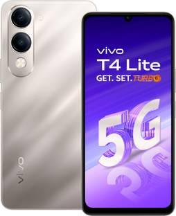 vivo T4 Lite 5G Charger in the Box (Titanium Gold, 128 GB)