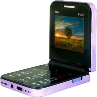 ROCK TOUCH Z Rock Flip Dual Sim |Keypad Mobile| with 2.4" Display Call & SMS Indicator