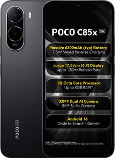 POCO C85x (Elite Black, 128 GB)