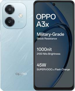 OPPO A3x (Ocean Blue, 64 GB)