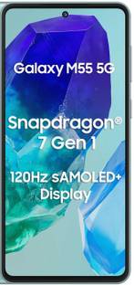 SAMSUNG Galaxy M55 5G (Light Green, 128 GB)