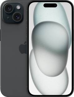 Apple iPhone 15 Plus (Black, 128 GB)