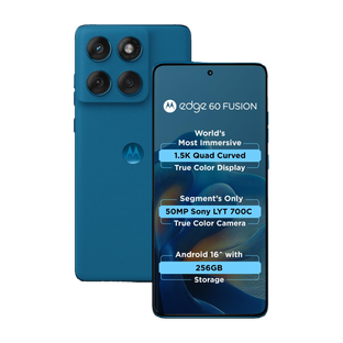 MOTOROLA Edge 60 Fusion 5G (PANTONE Mykonos Blue, 256 GB)