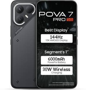 Tecno Pova 7 Pro 5G (Geek Black, 256 GB)