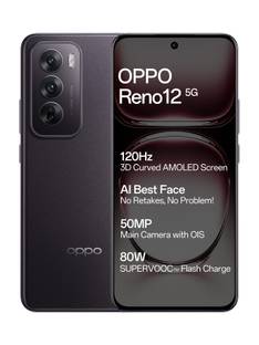 OPPO Reno 12 5G (Matte Brown, 256 GB)