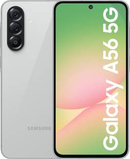 Samsung Galaxy A56 5G (Awesome Light Gray, 128 GB)