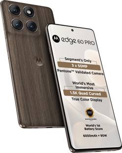 MOTOROLA Edge 60 Pro (Pantone Dazzling Blue, 512 GB)