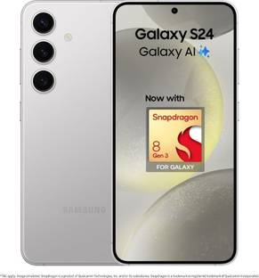 Samsung Galaxy S24 5G Snapdragon (Marble Gray, 128 GB)