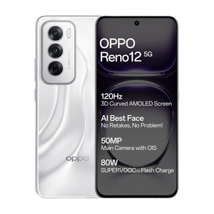 OPPO Reno 12 5G (Astro Silver, 256 GB)
