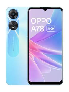 OPPO A78 5G (Glowing Blue, 128 GB)