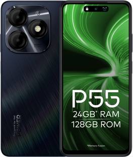 itel P55 (Moonlit Black, 128 GB)
