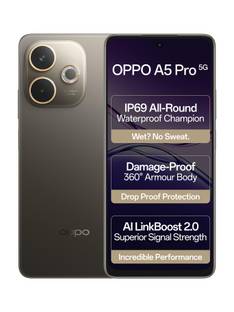 OPPO A5 Pro 5G (Mocha Brown, 128 GB)