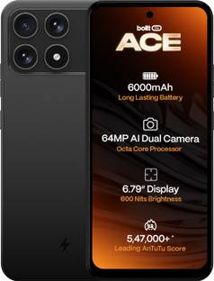 BOLTT ACE 5G (Midnight Black, 64 GB)