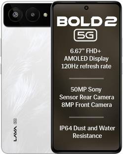 LAVA BOLD 2 5G (Feather White, 128 GB)